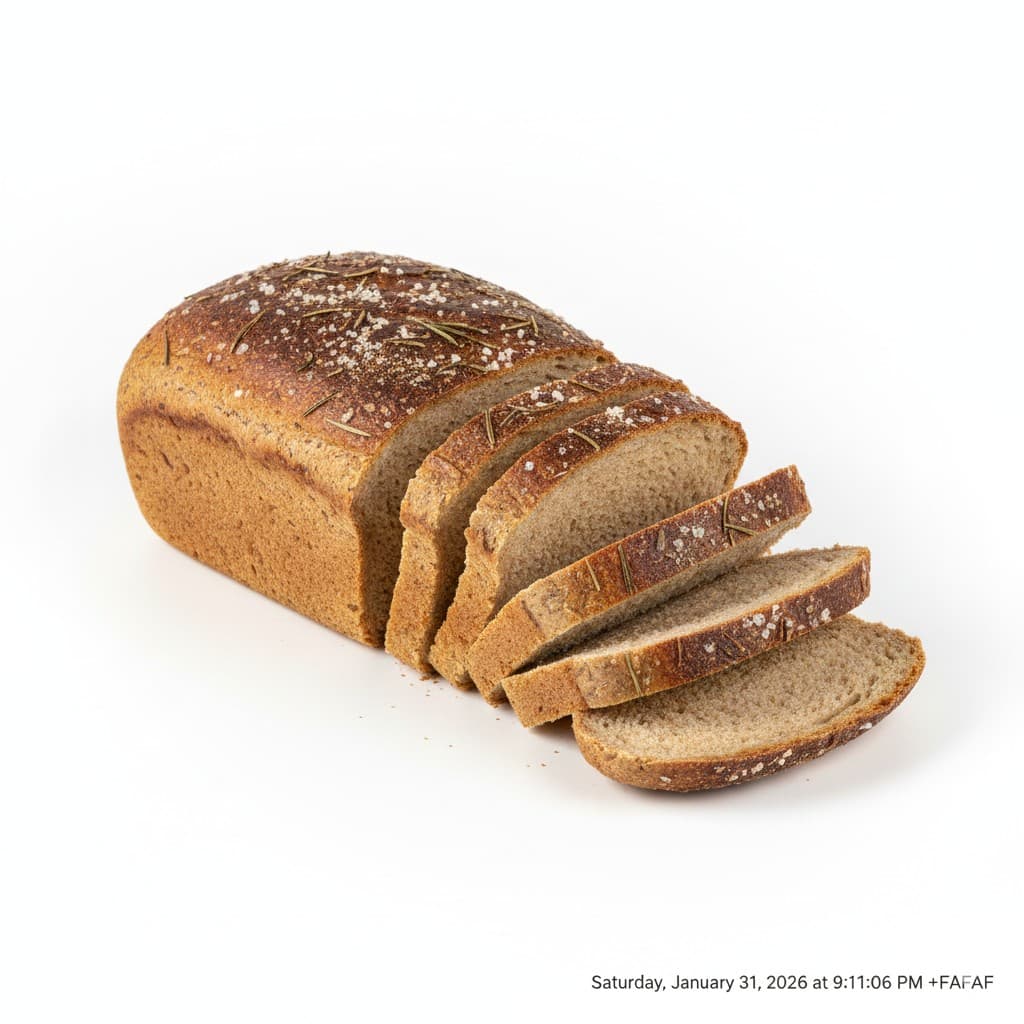 خبز روزماري وملح بحري