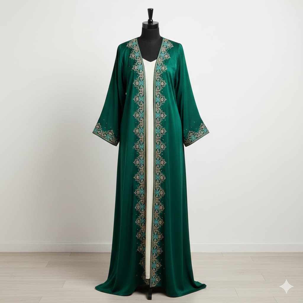 عباية خضراء